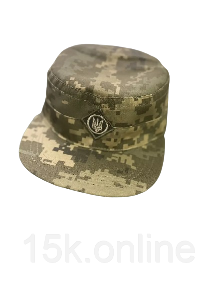 Кепка з кокардою тризубом Піксель ЗСУ кашкет бейсболка тактична для ЗСУ, фото 1
