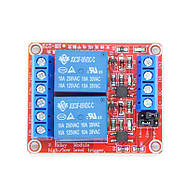 Модуль релейний 2х канальний (низький/високий рівень) - 5 В Arduino, фото 4