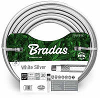 Шланг для полива Bradas NTS WHITE SILVER 3/4 дюйм - 30м (WWS3/430)(5294436211756)