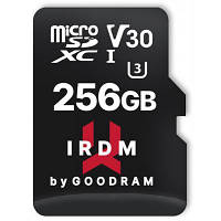 Карта памяти Goodram 256GB microSDXC class 10 UHS-I/U3 IRDM IR-M3AA-2560R12 ZXC