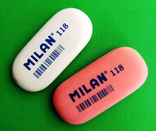 Канц Гумка MILAN 118 ОВАЛ 49х23, фото 1