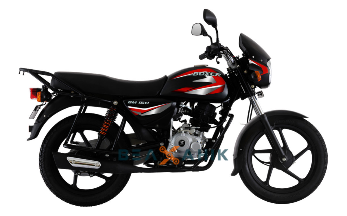 Мотоцикл BAJAJ BOXER BM 150 UG Black/Red