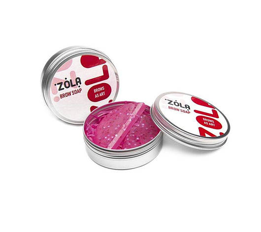 Мило для брів для фіксації волосків ZOLA ,50г, фото 1
