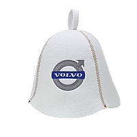 Банная шапка Luxyart "Volvo", искусственный фетр, белый (LA-316) tn