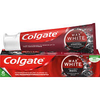 Зубная паста Colgate Max White Charcoal Optic White Отбеливающая с углем 75 мл 8718951250017 ZXC
