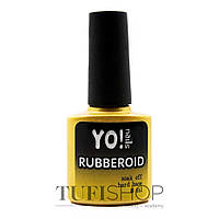 База для ногтей Yo!Nails Rubberoid Base каучуковая прозрачная 8 мл