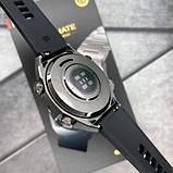 Чоловічий Смарт-годинник Sk4 Ultimate Black з металевим браслетом, фото 4
