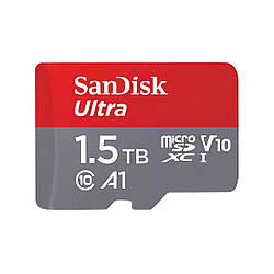 MicroSDXC (UHS-1) SanDisk Ultra A1 1,5TB class 10 (R150MB/s) (adapter SD)