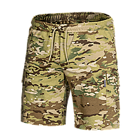 Camotec шорти військові BASIC MULTICAM, армійські шорти, військові літні шорти, чоловічі шорти мультикам mid