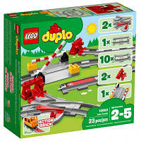 Конструктор LEGO DUPLO Town Рельсы 23 деталей 10882 ZXC