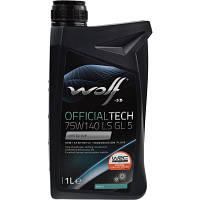 Трансмісійна олива Wolf OFFICIALTECH 75W140 LS GL 5 1 л 8304200 ZXC