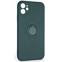 Чехол для мобильного телефона Armorstandart Icon Ring Apple iPhone 11 Dark Green ARM68647 ZXC