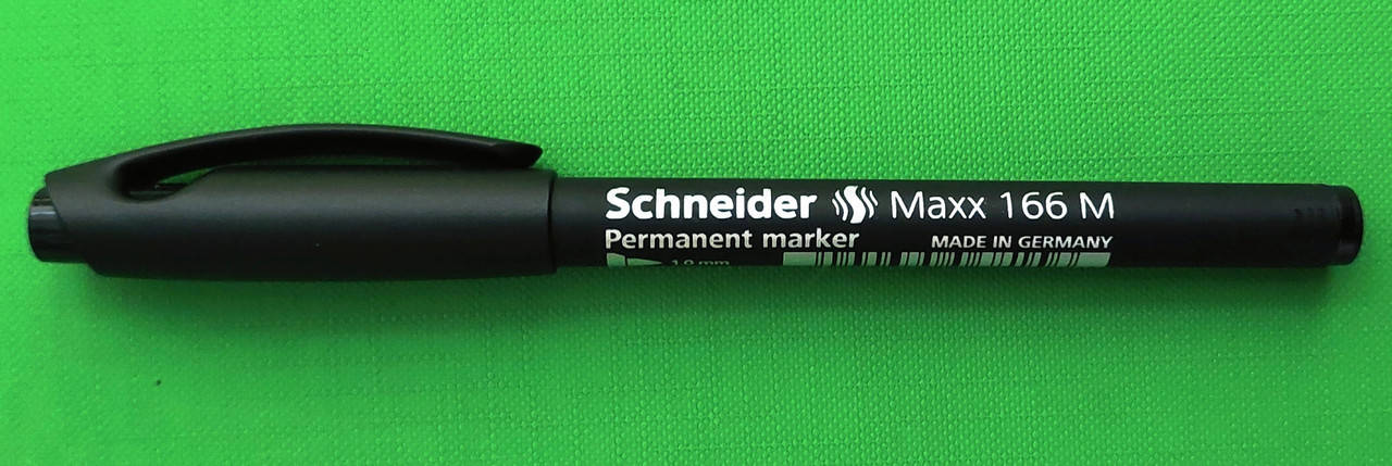 Канц Маркер Schneider MAXX РМ166 1мм Чорний, фото 1