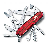 Нож Victorinox Huntsman Transparent Red 1.3713.T ZXC