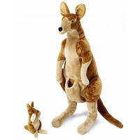 Мягкая игрушка MelissaDoug Плюшевые мама и ребенок кенгуру MD8834 ZXC