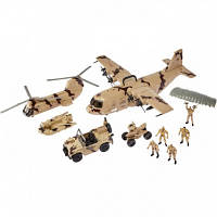 Игровой набор ZIPP Toys Z military team Военный самолет 1828-95A ZXC