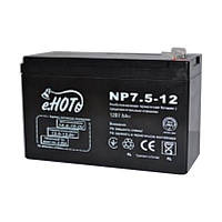 Батарея к ИБП Enot 12В 7.5 Ач NP7.5-12 ZXC