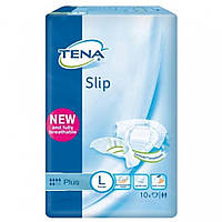 Подгузники для взрослых Tena Slip Plus Large дышащие 10 шт 7322541118741 ZXC