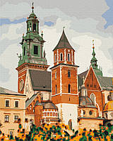 Картина по номерам BrushMe Вавельский замок в Кракове 40х50см BS53431 DS, код: 8265387