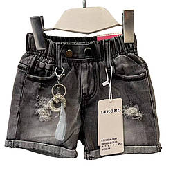 Джинсові дитячі шорти Розміри: 3,4,5,6,7,8 років (16098)