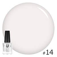 Лак для ногтей NUB 014 Vivid White, 14мл