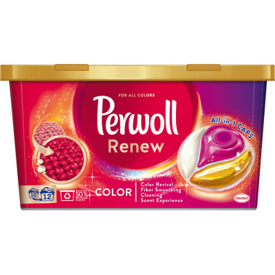 Капсулы для стирки Perwoll Renew Color для цветных вещей 12 шт. 9000101569537 ZXC - фото 1 - id-p2199188491