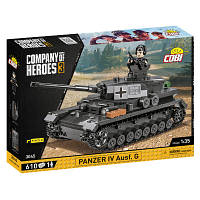 Конструктор Cobi Company of Heroes 3 Танк Panzer IV, 610 деталей COBI-3045 ZXC