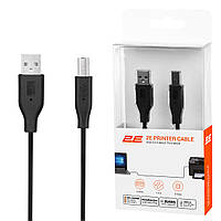 2E Кабель 2E USB-A (AM/BM) DSTP, 1.8m, black Chinazes Это Просто