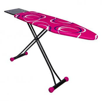 Прасувальна дошка смайл 122х38см 03SX Складана прасувальна дошка з підставкою для праски