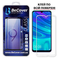 Стекло защитное BeCover Full Glue Cover Huawei P Smart 2019 White 703137 ZXC