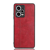 Чохол для смартфона Cosmiс Leather Case for Xiaomi Redmi Note 12 Pro 5G Red inc mid