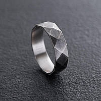 Серебряное кольцо "Геометрия" 112706 INTERSHOP