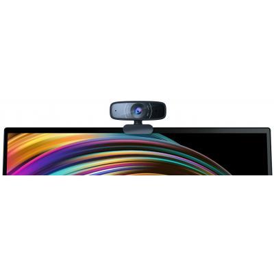 Веб-камера ASUS Webcam C3 Full HD Black 90YH0340-B2UA00 ZXC - фото 2 - id-p2199098630