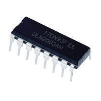 Чип ULN2003AN ULN2003 DIP16, Транзисторна збірка Дарлінгтона 50 В 500 мА ZXC