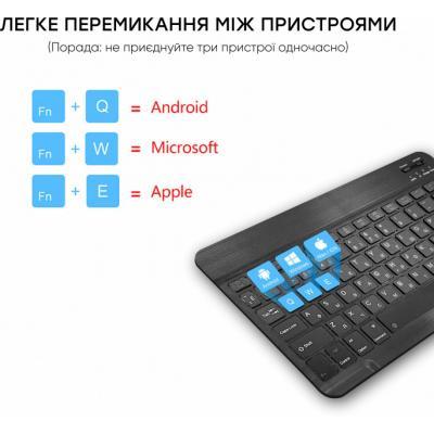 Клавиатура AirOn Easy Tap для Smart TV та планшета 4822352781027 ZXC - фото 6 - id-p2199143701