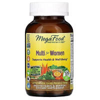 Мультивитамин MegaFood Мультивитамины для Женщин, Multi for Women, 120 таблеток MGF-10324 ZXC