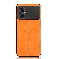 Чохол для смартфона Cosmis Leather Case for Poco M5/M5 5G Orange