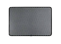 EVA килимок придверний EVAtech Home 60x40 см ромб сірий чорний кант