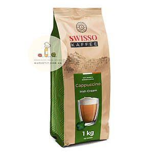 Капучино Swisso Kaffee Cappuccino Irish Cream, ірландське віскі 1 кг.