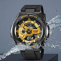 Фірмовий спортивний годинник SKMEI 2101BKGD | Годинники для військовослужбовців WA-877 Армійський годинник