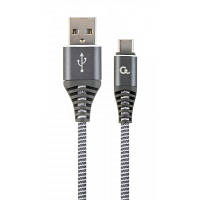 Дата кабель USB 2.0 AM to Type-C 1.0m Cablexpert CC-USB2B-AMCM-1M-WB2 ZXC