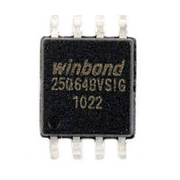 Чип W25Q64 W25Q64BVSIG SOP8, 64Мб Flash SPI ZXC