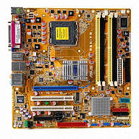 Материнская плата S775 Asus P5K-VM Intel G33 4*DDR2 mATX бу