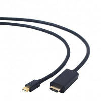 Кабель мультимедийный miniDisplayPort to HDMI 1.8m Cablexpert CC-mDP-HDMI-6 ZXC