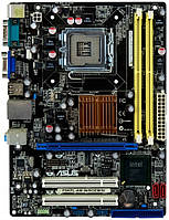 Материнська плата s775 ASUS P5KPL-AM IN/GB/SI б/в Intel G31 GM 2*DDR2 mATX