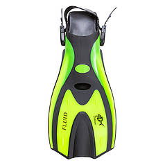 Ласти для плавання салатові 36-39 Dolvor F70 Fluid