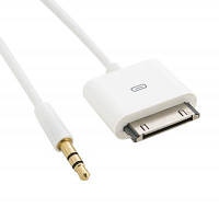 Дата кабель 3.5mm to Apple 30-pin 1.5m Extradigital KBA1653 ZXC