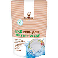 Средство для ручного мытья посуды Tortilla Эко гель запаска 500 мл 4820178060974 ZXC