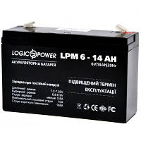 Батарея к ИБП LogicPower LPM 6В 14 Ач 4160 ZXC