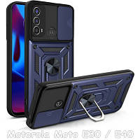 Чехол для мобильного телефона BeCover Military Motorola Moto E30 / E40 Blue 708183 ZXC